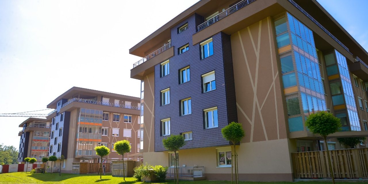 Multi-family building GAJ in Domžale, Slovenia