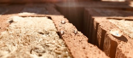 Porotherm opeka na gradilištu