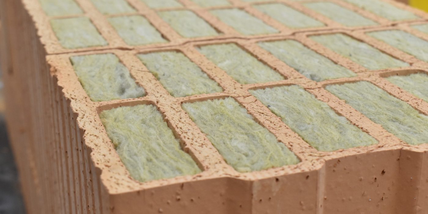 Porotherm clay block