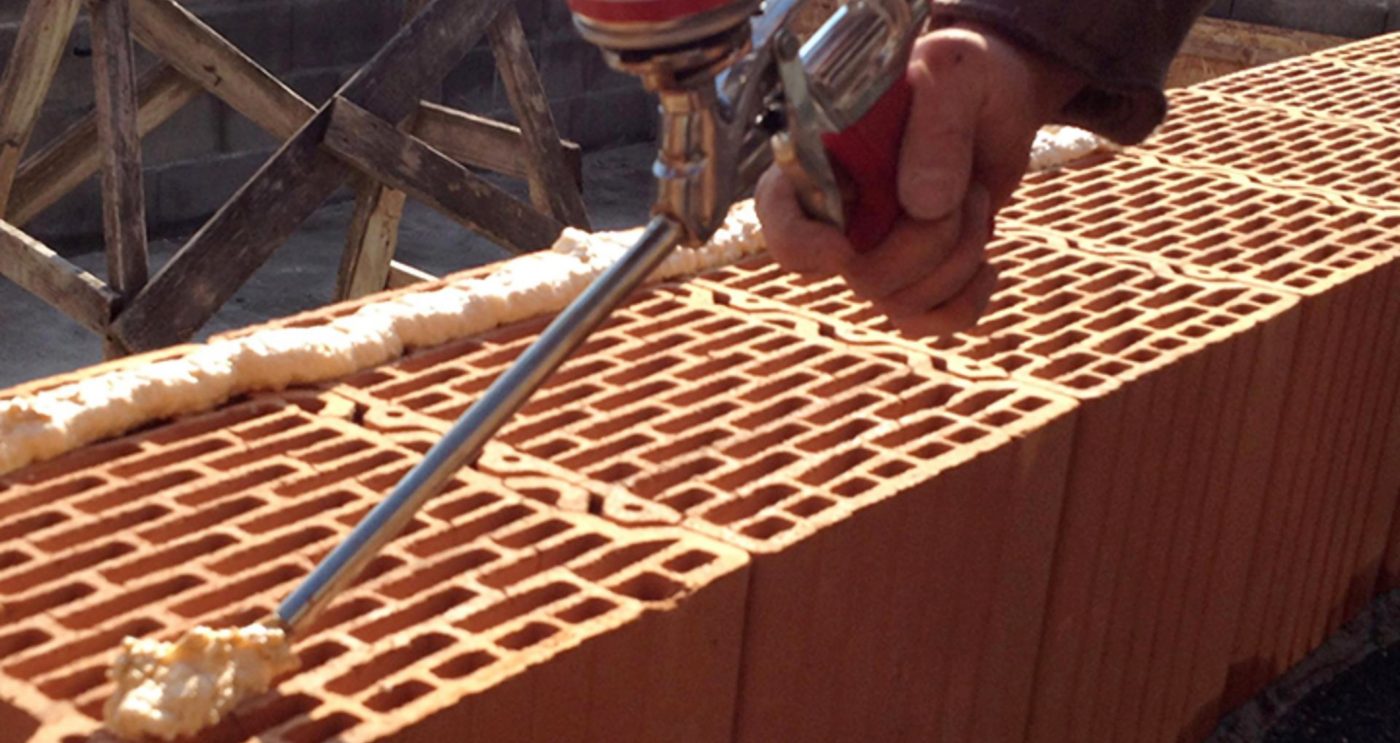 details of porotherm dryfix over bricks