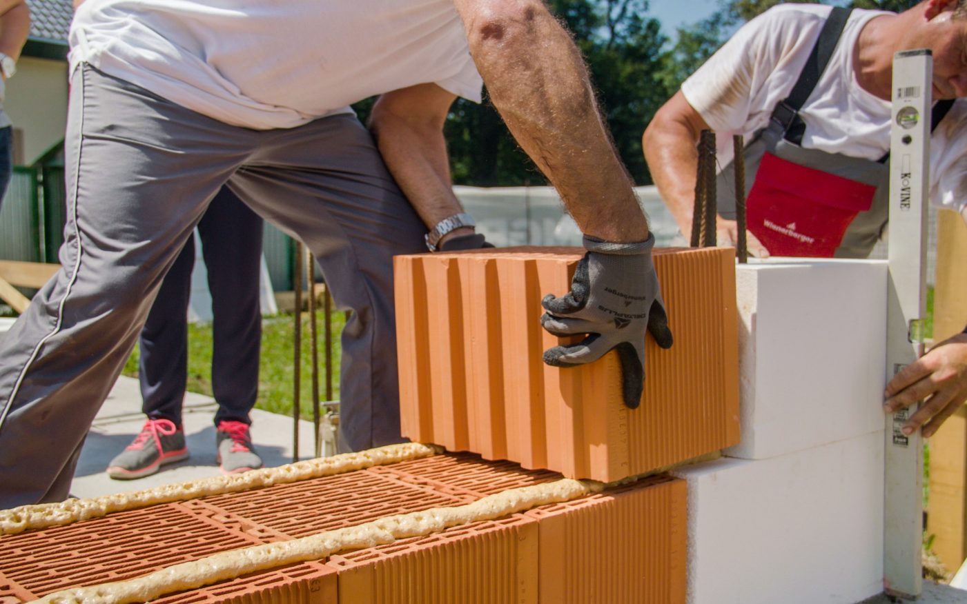 Porotherm Profi zidanje