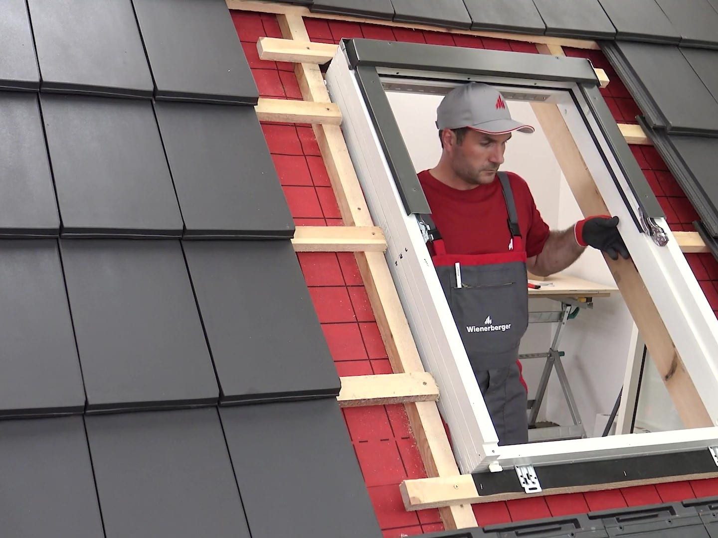 Ugradnja Tondach krovnog prozora