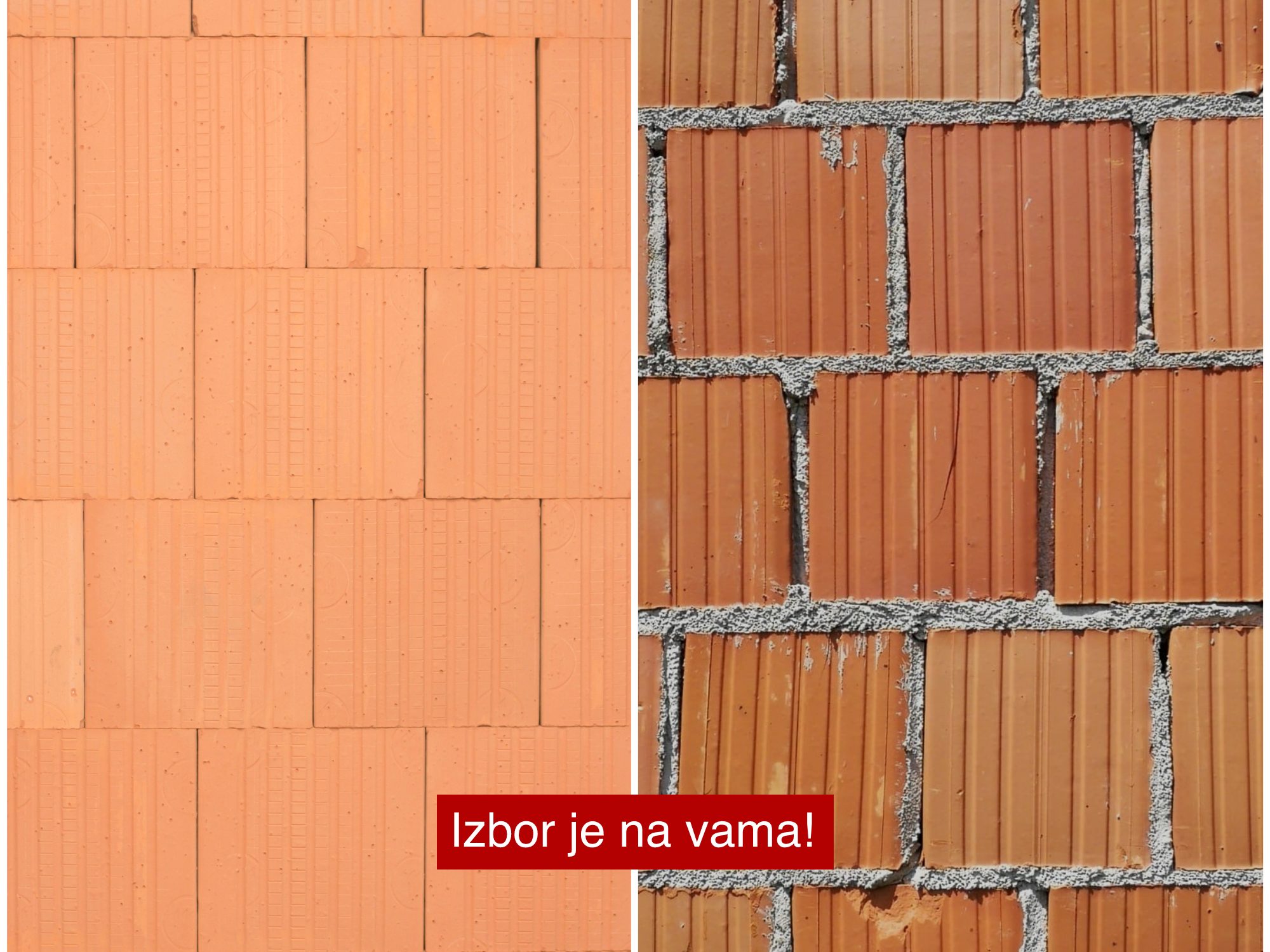 Izbor je na vama!