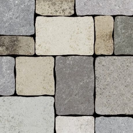 Različite boje pločnika