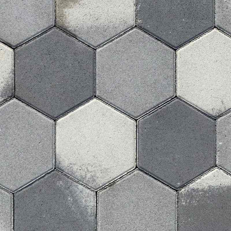 Šesterokut grafitni mix